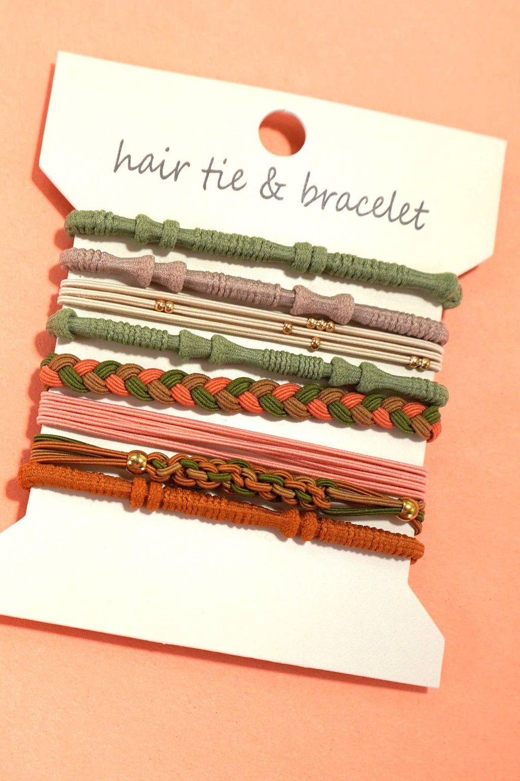 KNOT BRACELET HAIR TIES