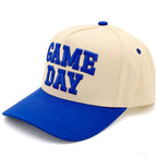 C.C GAME DAY Embroidered Cotton Baseball Cap: Black