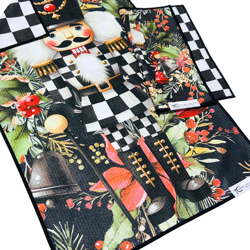 Give 'em a Crack |  Waffle Weave Microfiber Towels Kitchen & Bath:  Dish/Hand Towel