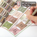 Spanish Bible Tabs Boho Laminated Set