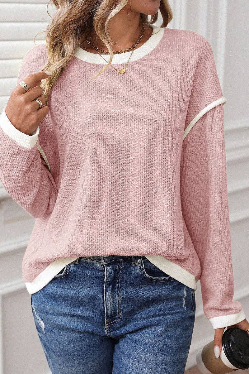 Pink Sweater