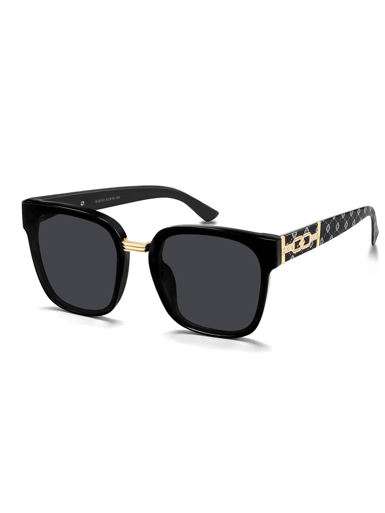 Trendy Retro Women’s Sunglasses UV Protection Fashion Eyewear: Pink Gray-Pink