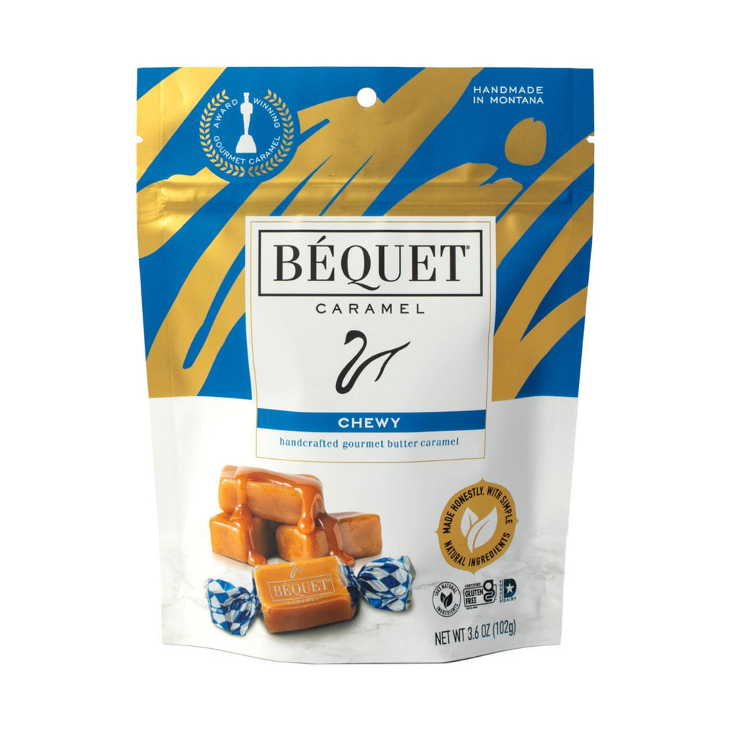Béquet Gourmet Caramel 3.6 oz Pouch: Salted Butterscotch
