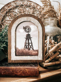Arched frame Windmill on the Prairie
: Large