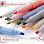 Morandi Highlighters 12 Pack Chisel Tip