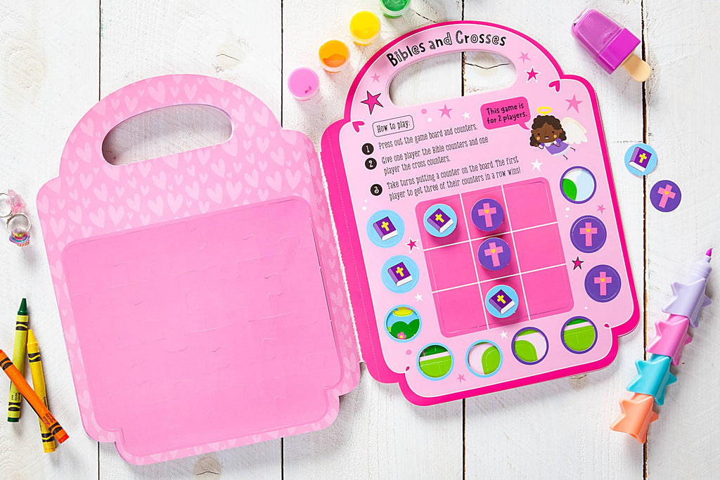 My Pretty Pink Bible Activity Book (Ages 3+,  Gifts)
