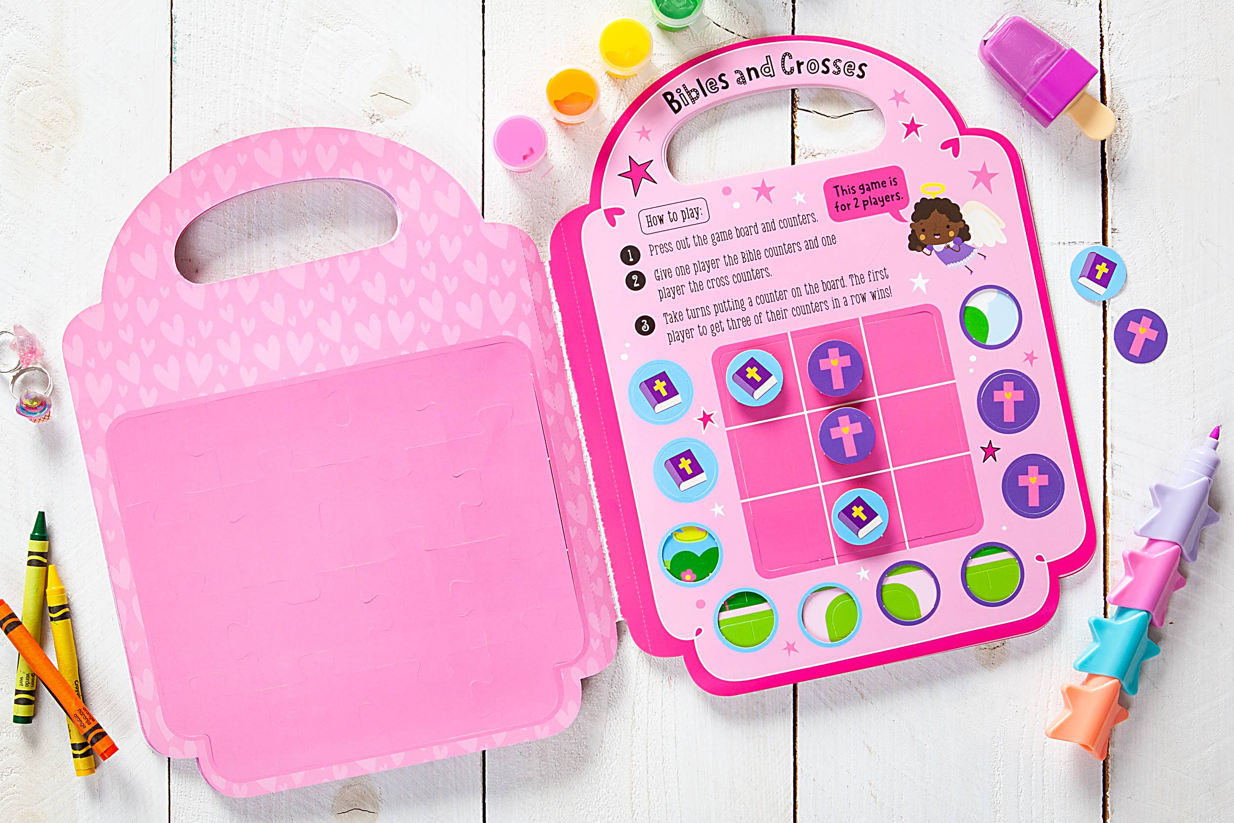 My Pretty Pink Bible Activity Book (Ages 3+,  Gifts)