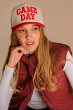 TCM0015 "GAME DAY" Trucker Hat: Leopard