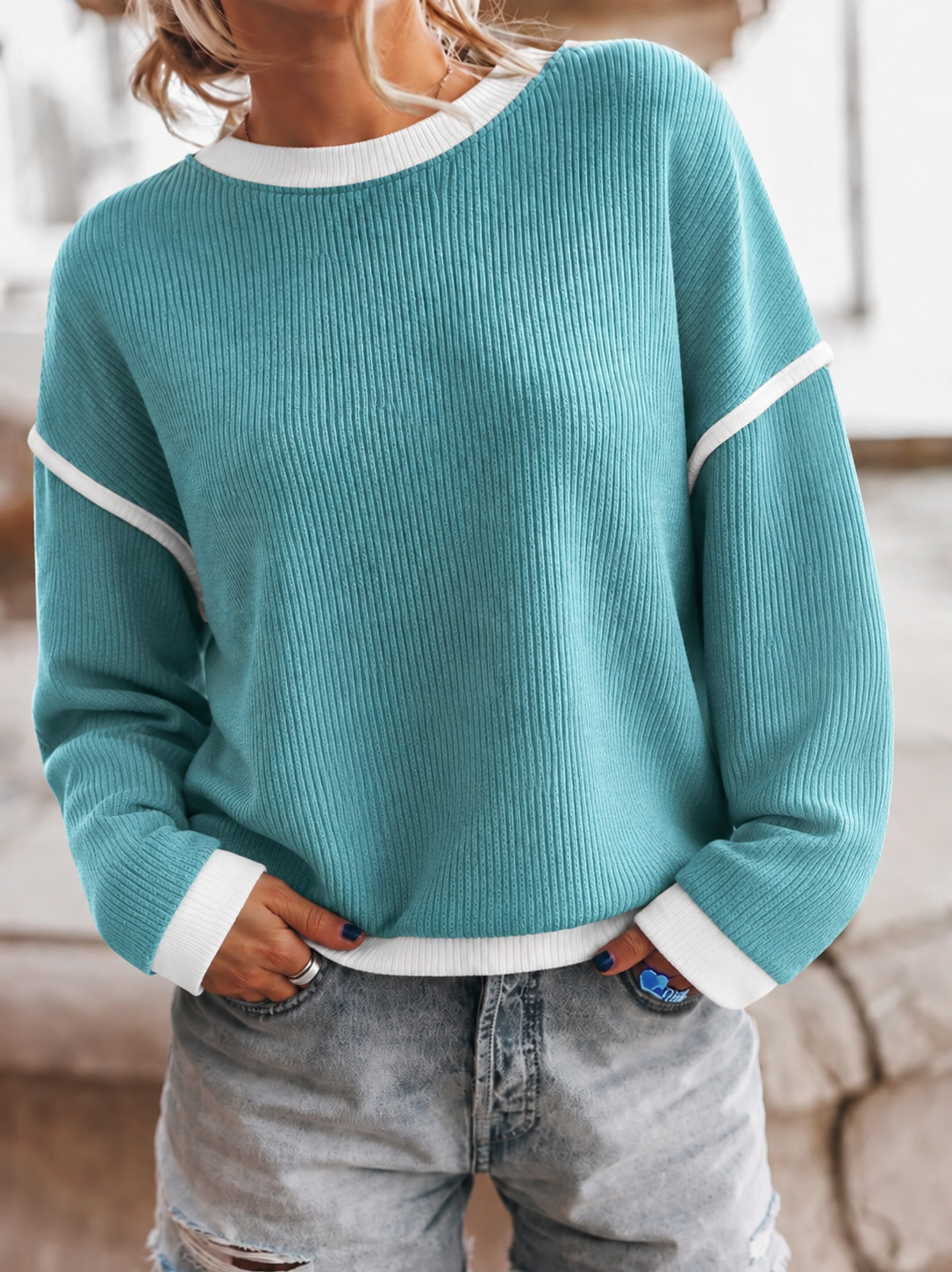 Pink Sweater