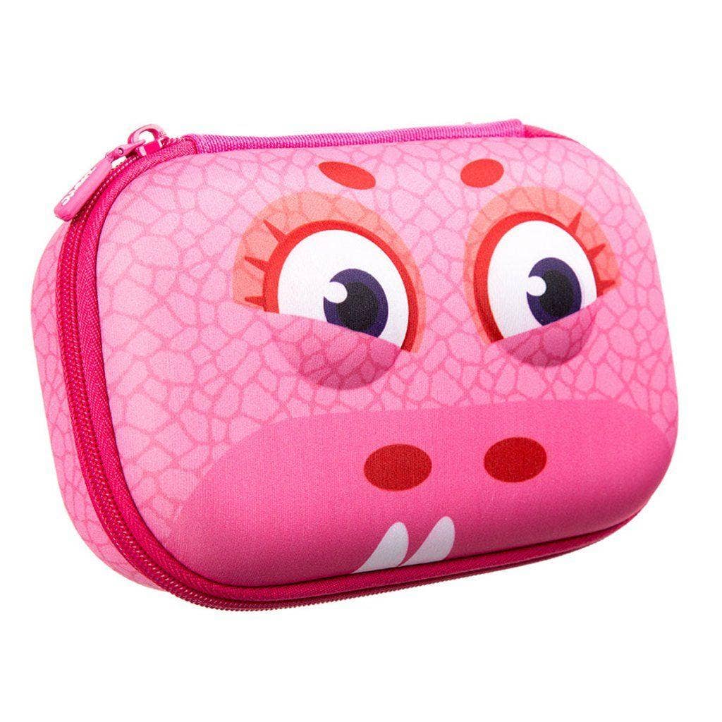 ZIPIT Wildlings Box, Cute Pencil Case Gift for Kids: Wild Pink
