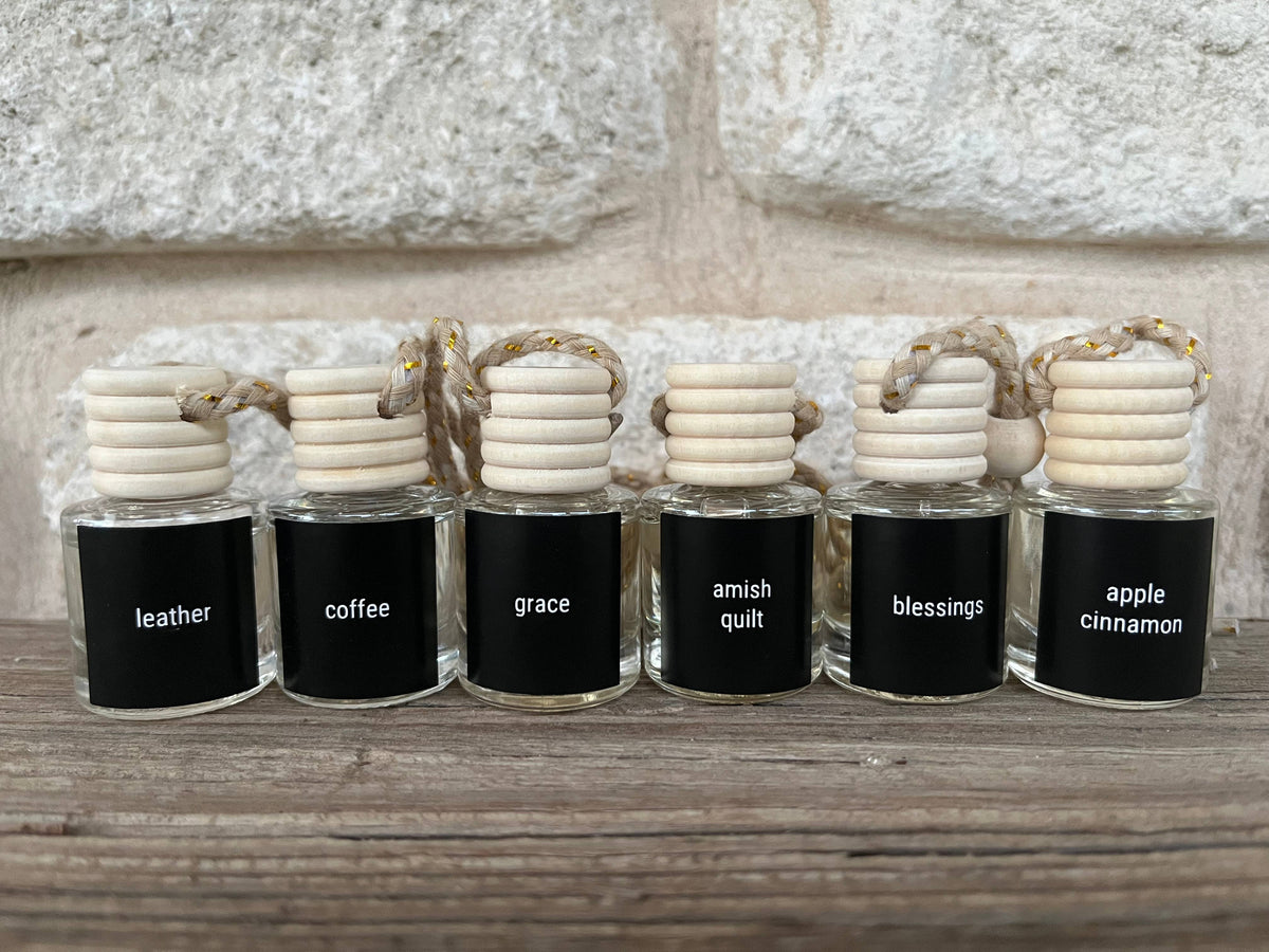 Car Fragrance Diffuser: Leather