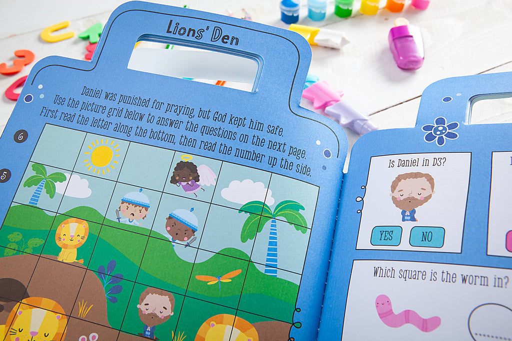 My Bible Backpack Activity Book (Ages 3+,  Gifts)