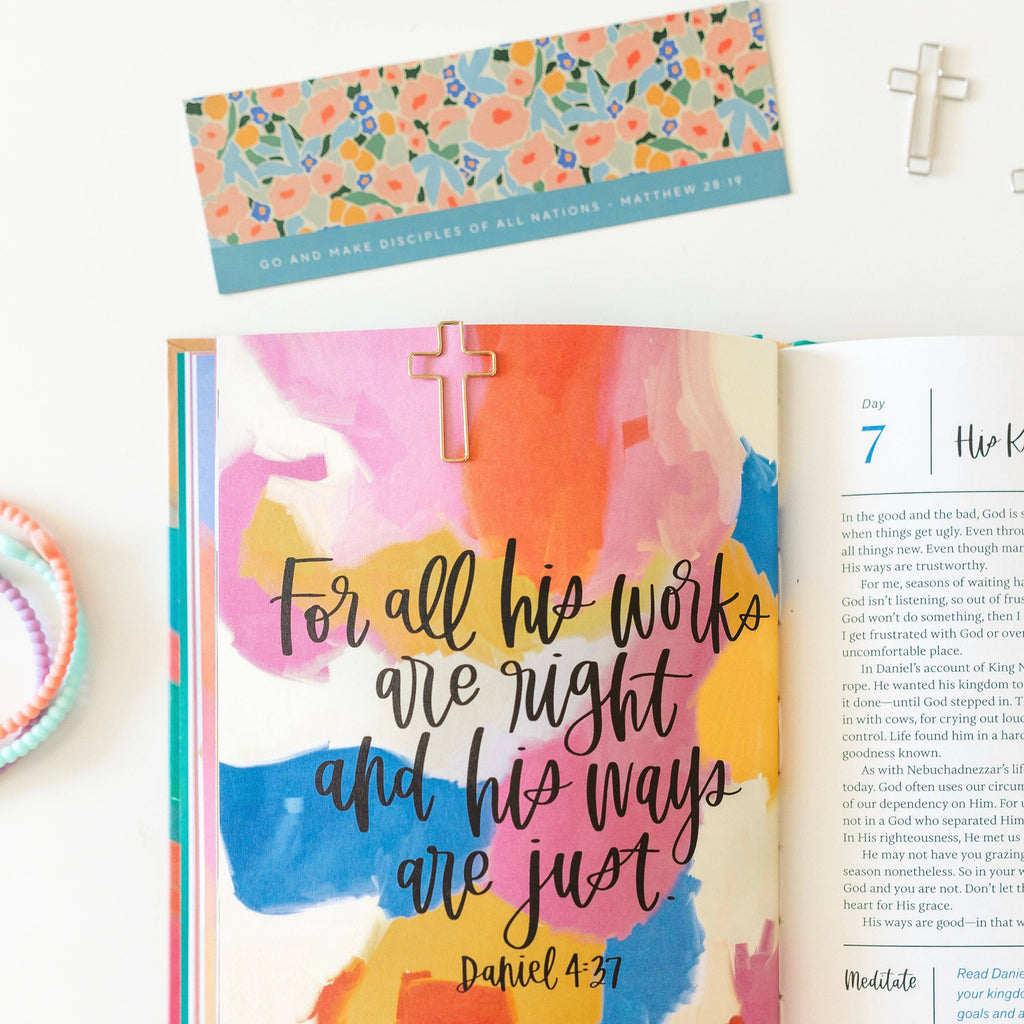 Bookmark + Cross Paper Clips: Proverbs 3:5