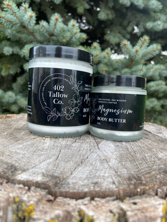 Magnesium Butter: 4 oz jar