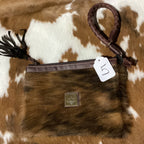 Leather Wristlet Cowhide Clutch Purse - Prudence