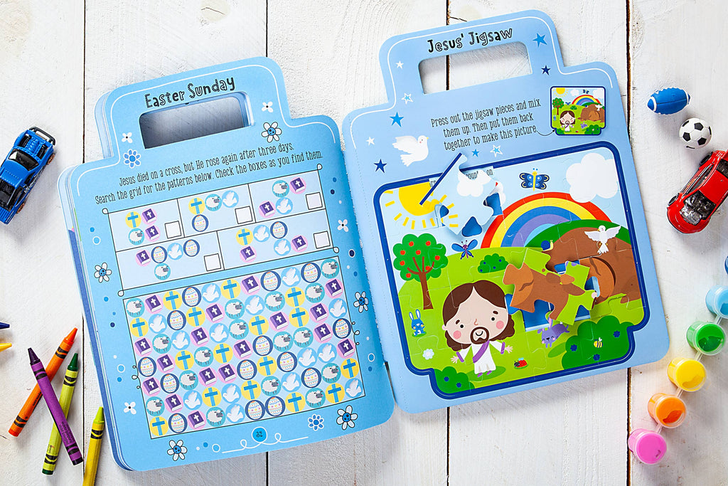 My Bible Backpack Activity Book (Ages 3+,  Gifts)