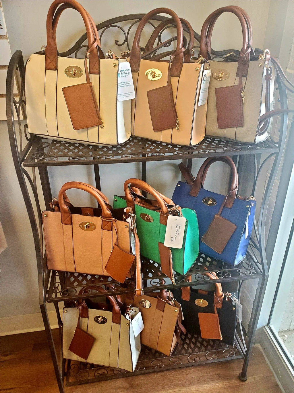 Cameran 3-in-1 Boxy Women's Crossbody Bag & Satchel: Stone